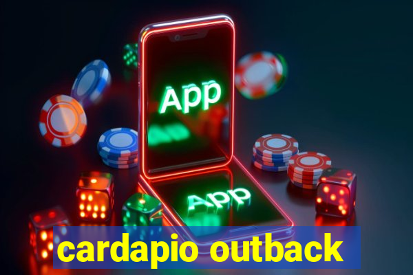 cardapio outback